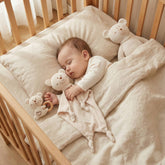 Set de Bienvenida "Primeros Abrazos": Osito, Dou-Dou y Mordedor Orgánico